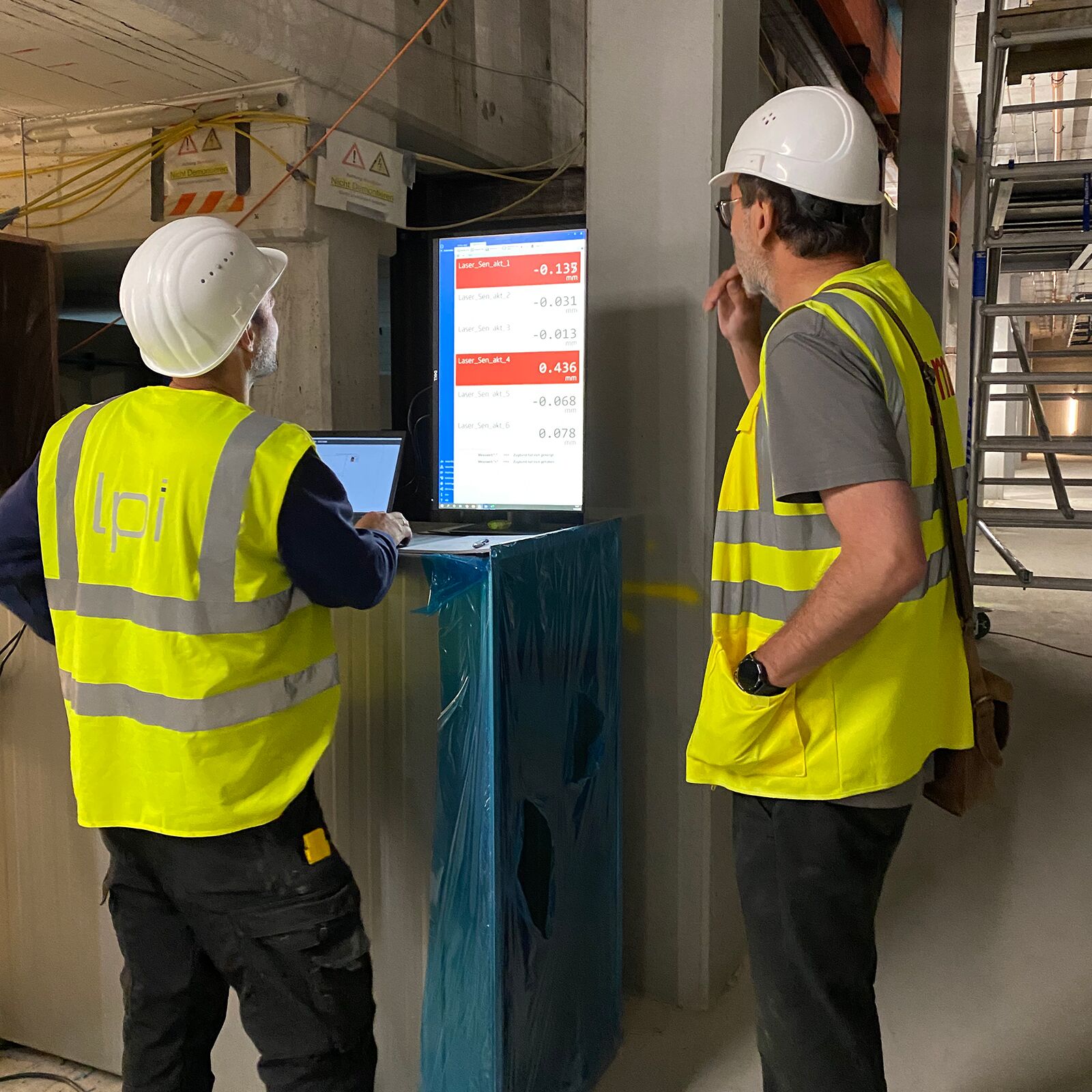 Bauwerksmonitoring + Digitaler Zwilling LPI Ingenieurgesellschaft mbH